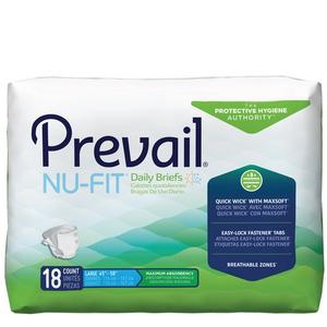 Prevail Nu-Fit Adult Brief Large 45" - 58"