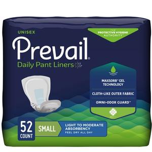 Prevail Pant Liners Small, 6" x 12.5"