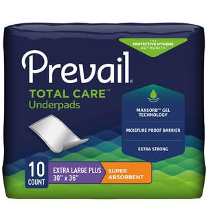 Prevail Disposable Underpads X-Large 30" x 36"