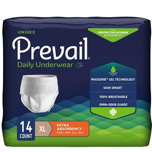 Prevail Protective Underwear X-Large 58" - 68"