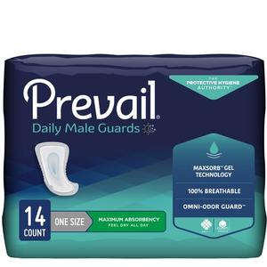 Prevail Male Guards with Adhesive Strip