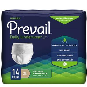 Prevail Super Plus Underwear X-Large 58" - 68"