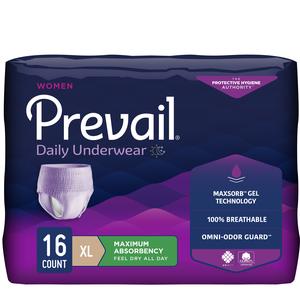 Prevail Underwear for Women X-Large 48" - 64"
