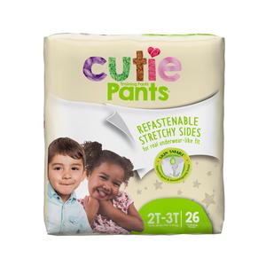 Prevail Cutie Pants Training Pant for Boys and Girls Medium 2T-3T