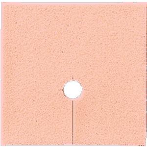 Shapes 3.5" x 3.5" Tube PolyMeric Membrane Dressing