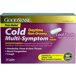 Day and Night Time Multi-Symptom Cold Caplet (20 Count)