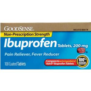 Ibuprofen Tablet, 200 mg (100 Count)