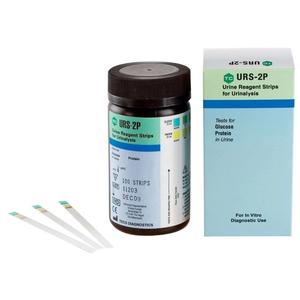 Urine Reagent Strip 2-Parameter Glucose/Protein (100 strips)