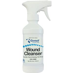 Gentell Wound Cleanser 8 oz. Spray Bottle - Replaces ZRWC8