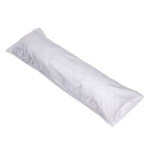 Body Pillow with Cover, 16" x 50", White