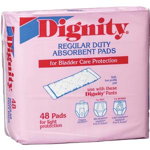 Dignity Regular Duty Pad  4" x 12"