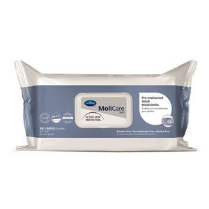 MoliCare Skin Pre-Moistened Adult Washcloth 9" x 13"