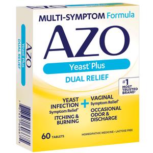 AZO Yeast Plus Tablets, 60 ct.