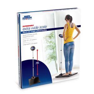 Extendable Large Display Weight Scale