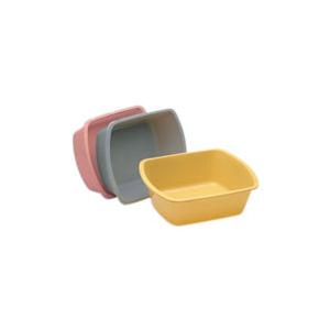 Wash Basin, Rectangular, 6 Qt, Rose