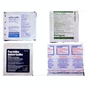 Xeroform Impregnated Petrolatum Dressing 1" x 8", Sterile, Latex-Free