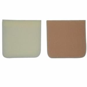 Tracheofix Foam Squares Medium Flesh Large