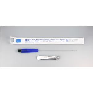 TruCath Hydrophilic Catheter with water bag and touch free sleeve, 10FR, 10"