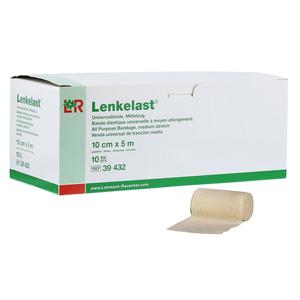 Lenkelast All Purpose Medium Stretch Bandage, 4 x 5.5 yds Stretched