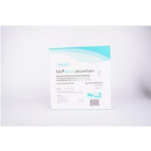 MedVance Bordered Silicone 7" x 9" Foam Dressing, Heel