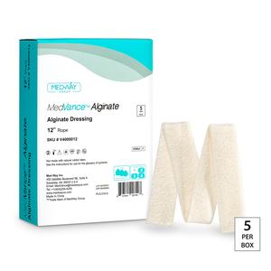MedVance Calcium Alginate Dressing, 12" Rope