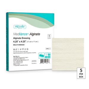MedVance Calcium Alginate Dressing, 4.25" x 4.25"