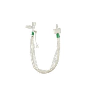 KIMVENT Closed Suction System, 14 FR, Endo Length, Double Swivel Elbow, Green