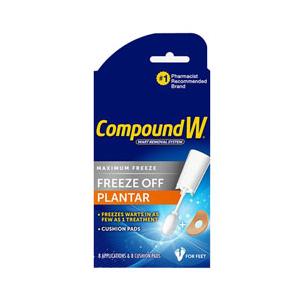 Compound W Freeze Off Plantar 8 Applicators
