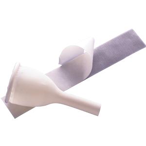 MMG Golden Drain External Catheter with Foam Strap, Medium