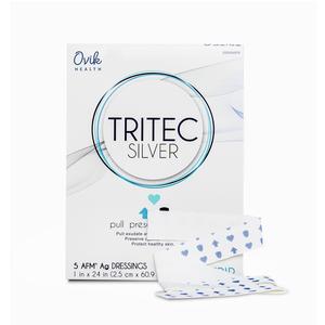 Tritec Silver Antimicrobial Wound Dressing, 1" x 24" Strip