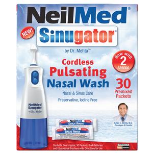 Sinugator Pulsating Nasal Wash Kit (30 Packets)