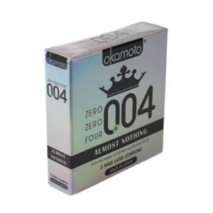 Okamoto 004 Condoms, 3 ct