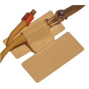 Multi-Purpose Adhesive Tube Holder with Quick Release Non-Slip Velcro Tab Locking System