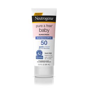 Neutrogena Pure & Free Baby Sunscreen SPF 50 3 fl oz