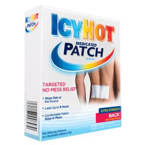 Icy Hot Topical Analgesic Patch, Extra Strength, Back and Large Areas