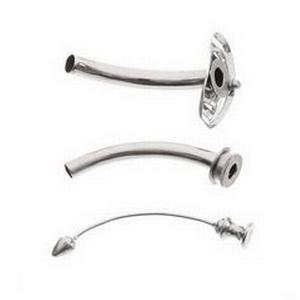 Jackson Improved Tracheostomy Tube, #6, Non-Fenestrated