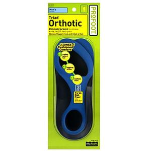 Profoot Triad Orthotic Insoles for Men