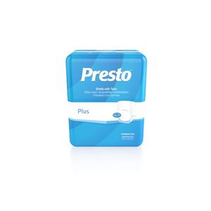 Presto Breathable Brief, Value Plus Absorbency, Large, 45"-58"