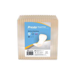 Presto Shaped Pad, Maximum Absorbency, 14" Long