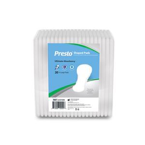 Presto Shaped Pad, Ultimate Absorbency, 16" Long