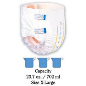 Tranquility SlimLine Youth Disposable Brief X-Small 18" - 26" / 42 - 90 lbs. - Size 6/7