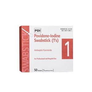 PVP Iodine Prep Pad, Medium, 1-1/5" x 2-3/5"