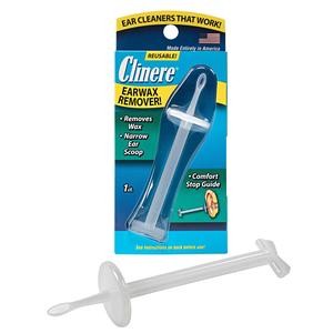 Clinere Reusable Ear Wax Remover Tool with Comfort Guide