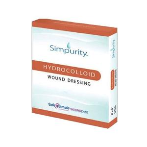 Safe N Simple Simpurity Hydrocolloid, 2" x 2"