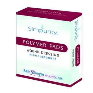 Simpurity High Absorbent Polymer, 4" x 5" Pad