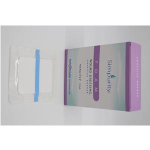 Safe N Simple Simpurity Foam with Adhesive Border, 4" x 5"