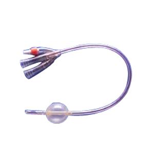 Soft Simplastic 3-Way Foley Catheter 22 Fr 30 cc