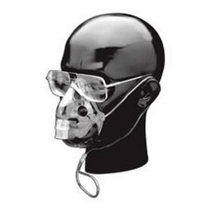 Adult Elongated Aerosol Mask w/o Tube, Over Ear