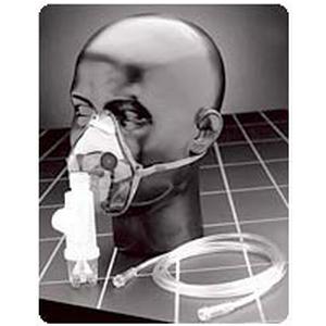 Adult Elongated Aerosol Mask w/Mvp & Elastic Strap