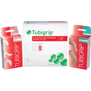 Tubigrip Elasticated Tubular Bandage, Beige, Size D, 3" x 10 yds. (Large Arm, Medium Ankle, Small Knee)